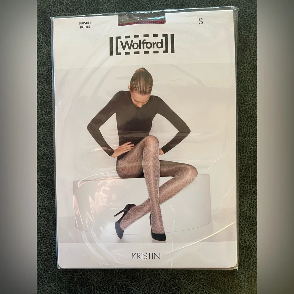 Wolford Kristin Tights Rumba/Black Size S